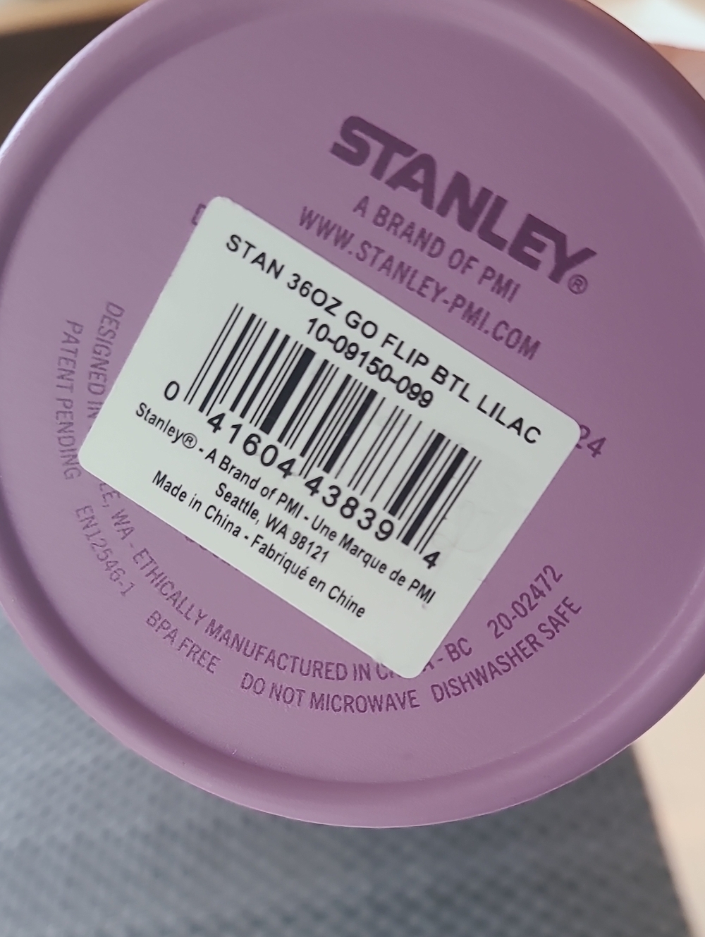 Stanley Go Bottle Pink Stainless Steel Travel Bottle - Picture 4 of 6